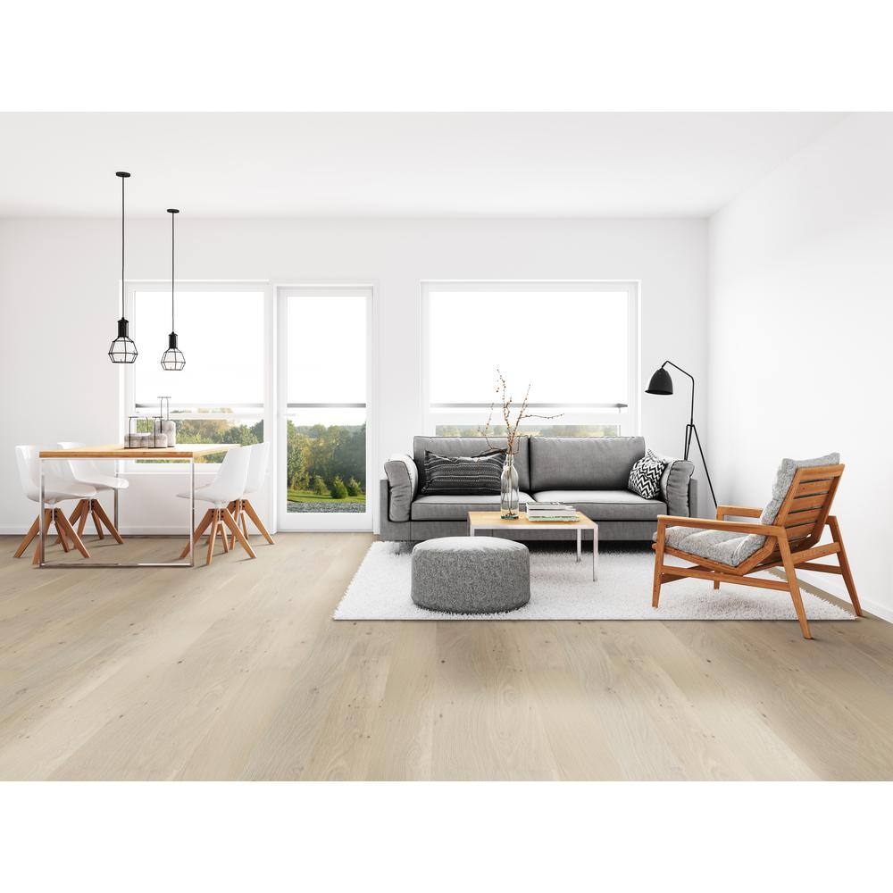 A&A Surfaces Woodridge Amadeus Oak 0.28 in. x 6.5 in. Waterproof Wire Brushed Engineered Hardwood Flooring (1040.16 sq. ft./pallet)
