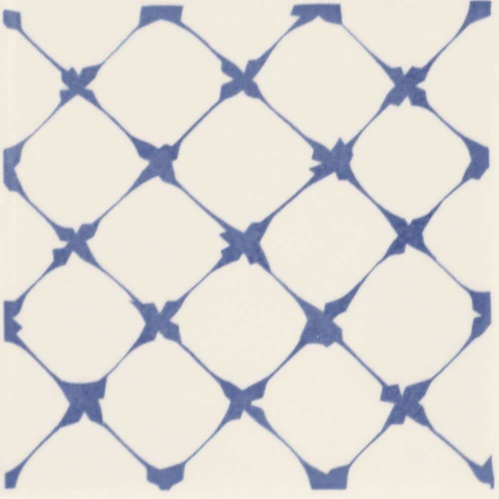 Daltile Costa Mara Amalfi 4 in. x 4 in. Glazed Ceramic Wall Tile (5.67 sq. ft./case) (CA08SQU44HDCST)