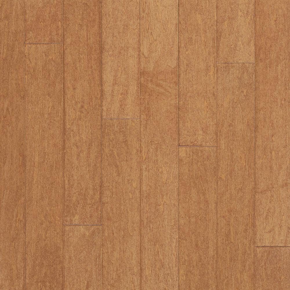 Bruce Turlington Amaretto Maple 3/8 in. T x 5 in. W Click Lock Smooth Engineered Hardwood Flooring (22 sq.ft./ctn)