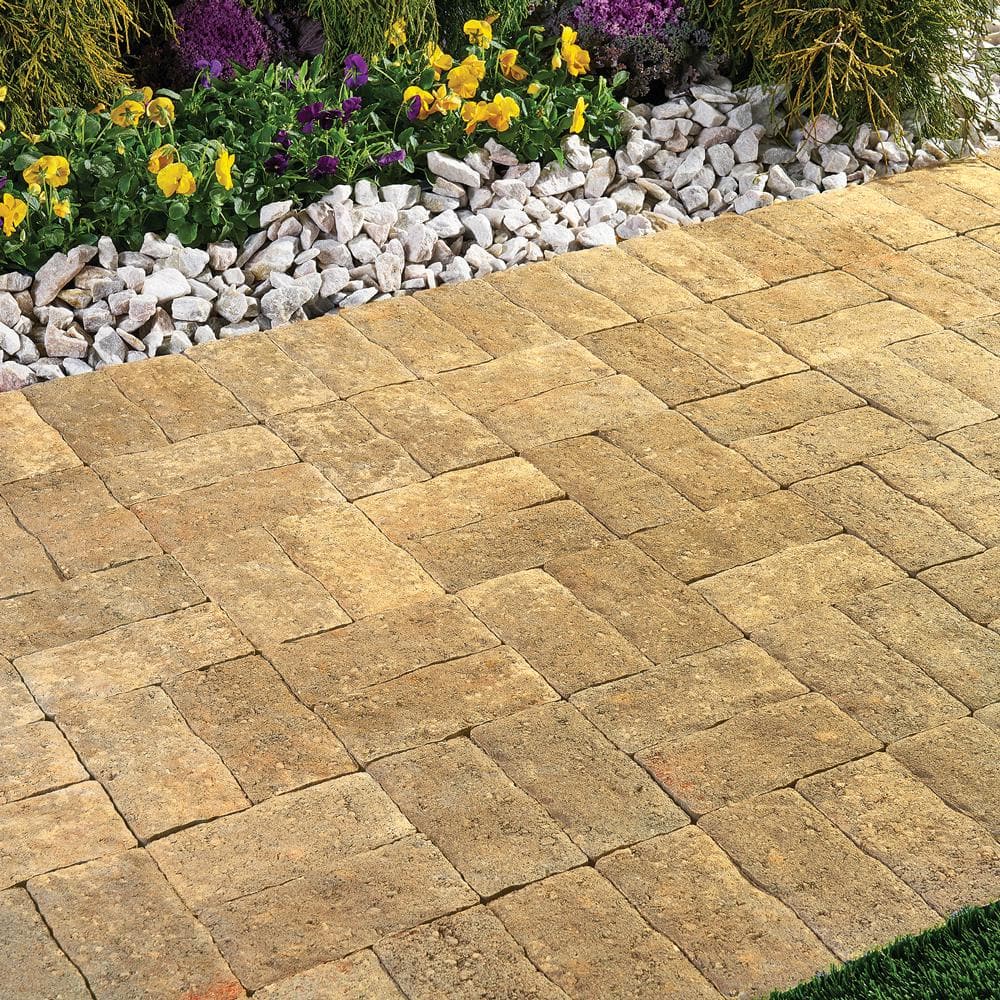Pavestone Clayton 7 in. L x 3.5 in. W x 1.77 in. H Amelia Blend Concrete Paver (840-Pieces/143 sq. ft./Pallet)