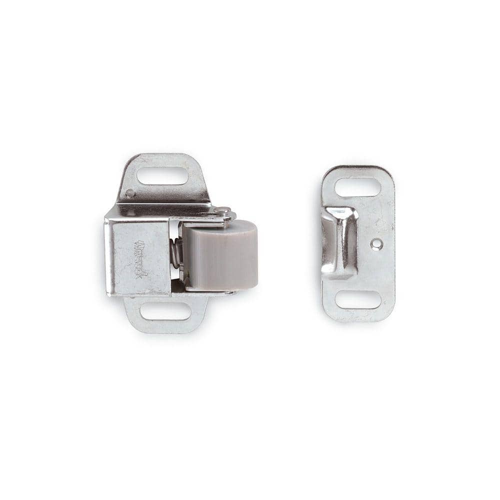Amerock Perma-Brite Zinc Catch with Strike, Roller Cabinet Latch
