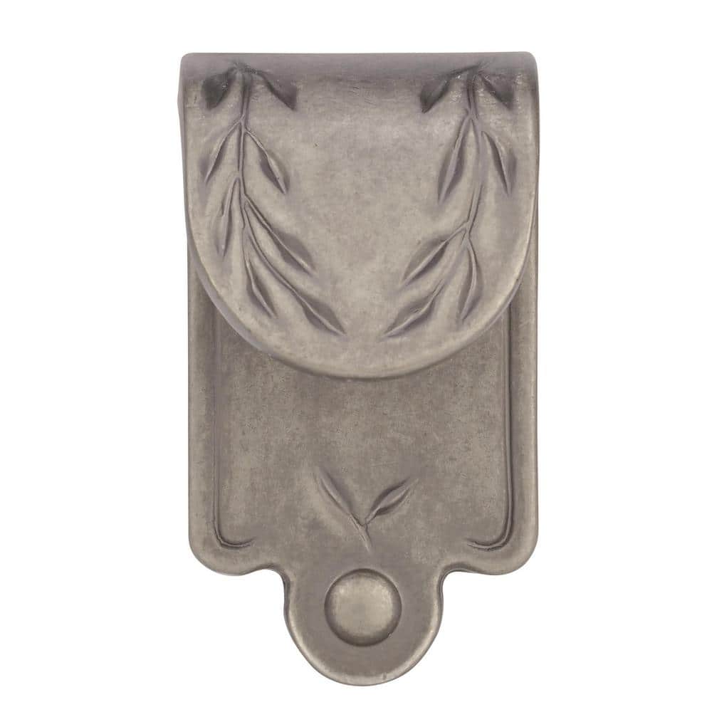 Amerock Nature's Splendor 1-7/8 in (48 mm) Weathered Nickel Cabinet Finger Pull