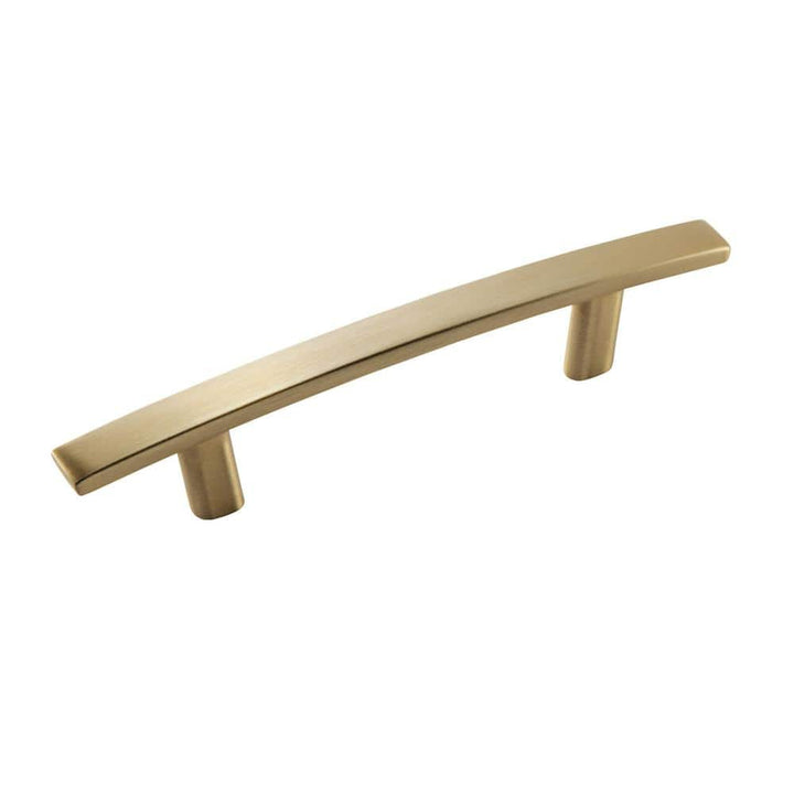 Amerock Cyprus 3 in. (76 mm) Center-to-Center Golden Champagne Cabinet Pull