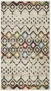 Safavieh Amsterdam Huron 2 ft. x 10 ft. Ivory/Multi Indoor Geometric Global Runner Rug