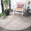 Safavieh Amherst Bridgette 5 x 8 Ivory/Gray Indoor/Outdoor Abstract Handcrafted Area Rug