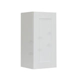 LIFEART CABINETRY Anchester Assembled 21x30x12 in. 1 Door Wall Cabinet with 2 Shelves in Classic White