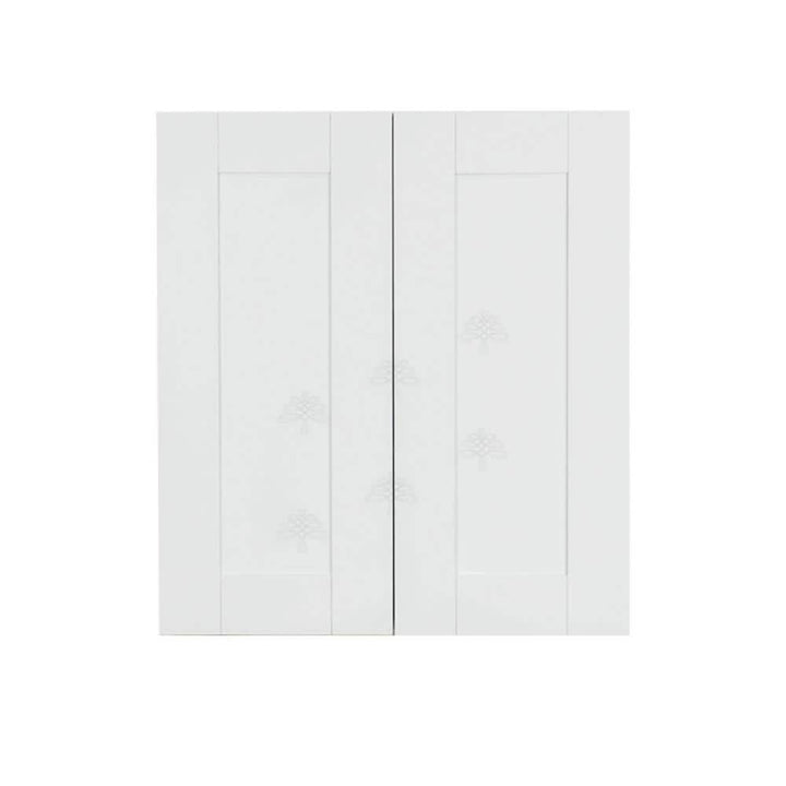 LIFEART CABINETRY Anchester Assembled 36 in. x 42 in. x 12 in. 2-Door Wall Cabinet with 3-Shelves in Classic White