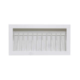 LIFEART CABINETRY Anchester Assembled 30 in. x 15 in. x 12 in. Wall Dish Holder Cabinet in White