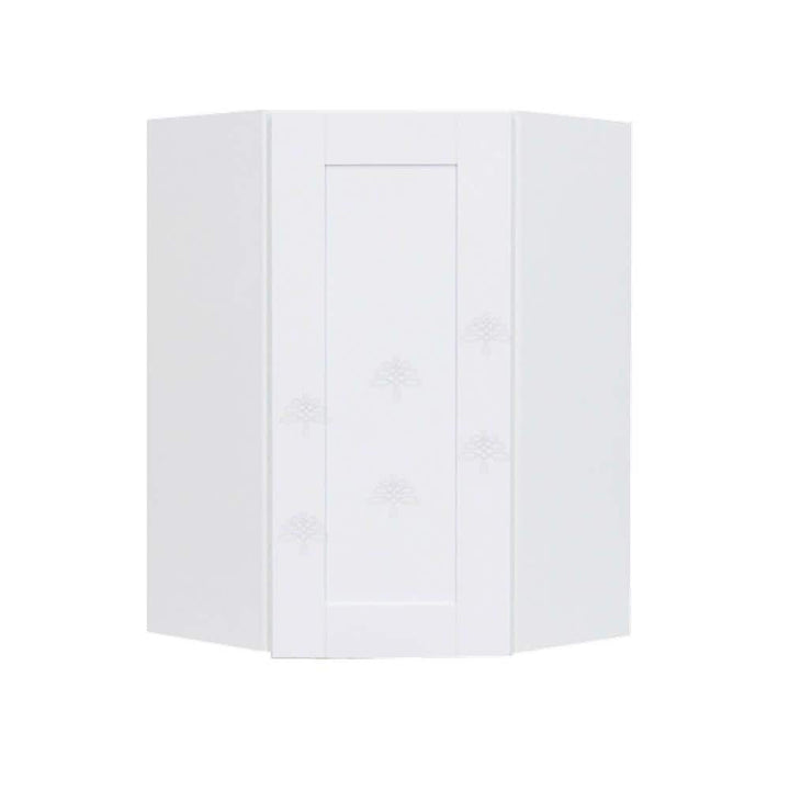 LIFEART CABINETRY Anchester White Plywood Shaker Stock Assembled Wall Corner Kitchen Cabinet (24 in. W x 36 in. H x 15 in. D)