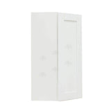 LIFEART CABINETRY Anchester White Plywood Shaker Stock Assembled Wall Corner Kitchen Cabinet (24 in. W x 42 in. H x 12 in. D)