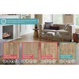 Pergo Defense+ Anderson Oak 14 mm T x 7.4 in. W Waterproof Laminate Wood Flooring (17.18 sqft/case)