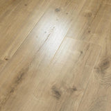 Pergo Defense+ Anderson Oak 14 mm T x 7.4 in. W Waterproof Laminate Wood Flooring (17.18 sqft/case)