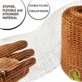 Angel Sar 5" X 30 ft. Copper Mesh with Packing Tool and Scissors, Poultry Netting Copper Fill Fabric Blocker for Hole
