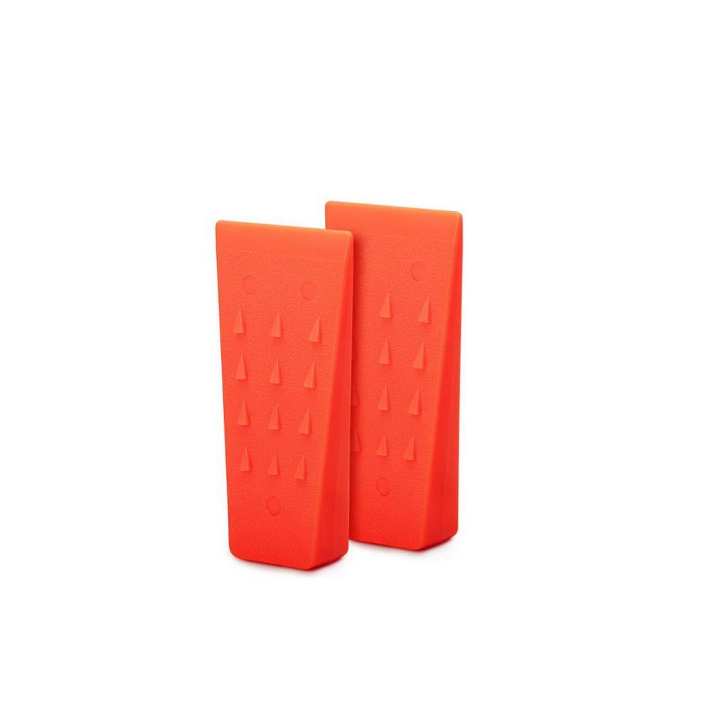 Angel Sar Tree Felling Wedges with Spikes and Storage Bag for Trees (4-Pack)