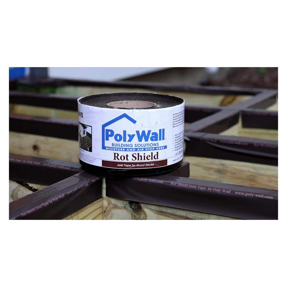 Angel Sar Deck Joist Tape, 4 in. x 100 ft. Weather-Resistant Deck Flashing for Wood Decks Beams Roof