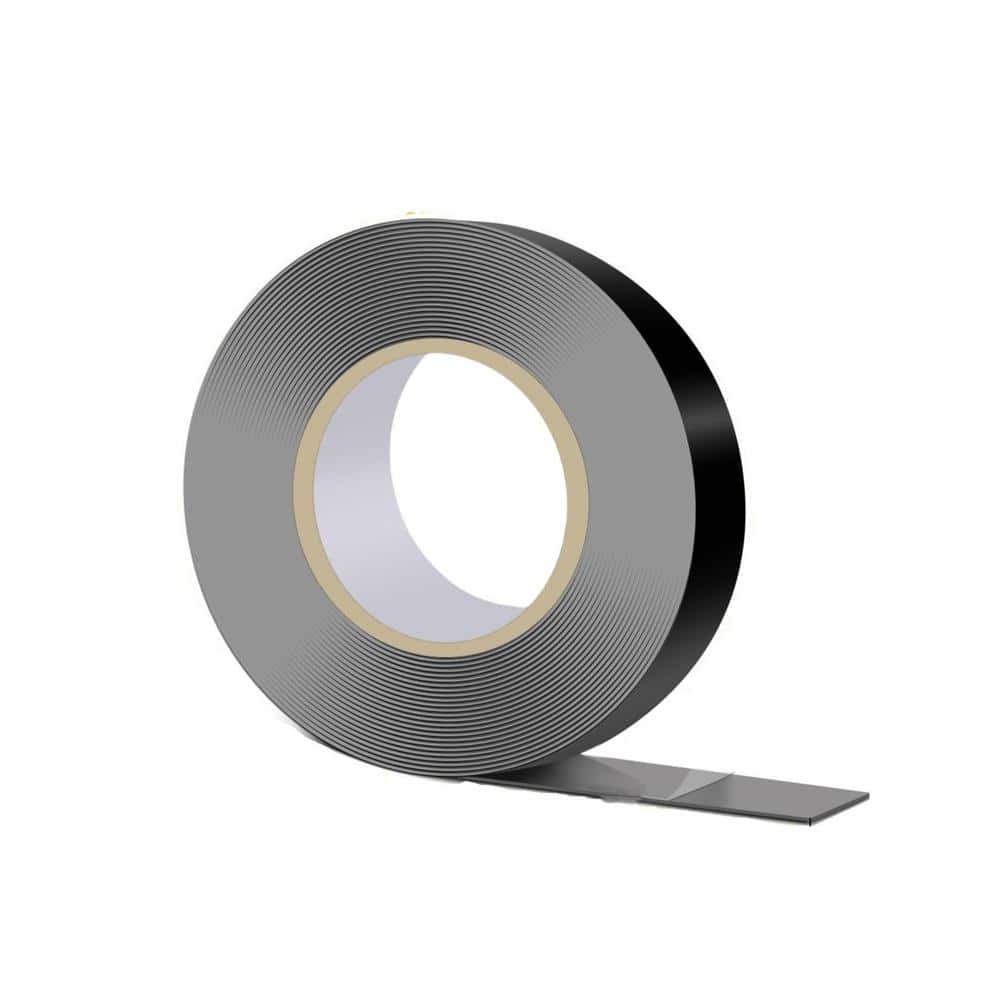 Angel Sar 1-5/8 in. x 50 ft. Deck Joist Butyl Tape, Weather-Resistant Deck Flashing for Wood Decks Beams Roof (6-Pack)