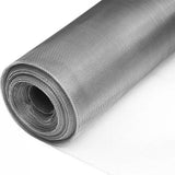 Angel Sar 47 in. x 10 ft. 304 Stainless Steel Woven Wire Mesh, Window Screen Mesh for Screen Replacement Attic Air Vent Cover