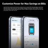 Anker 6000W/9000W Peak Push-Button Start Battery Generator SOLIX F3800 Gas Generator Replacement Solution w/a Transfer Switch