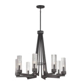 Maxim Lighting Delos 8-Light Gray Chandelier