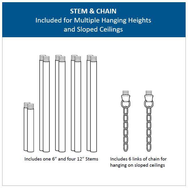 Progress Lighting Zag 3-Light Antique Gold Leaf Chandelier
