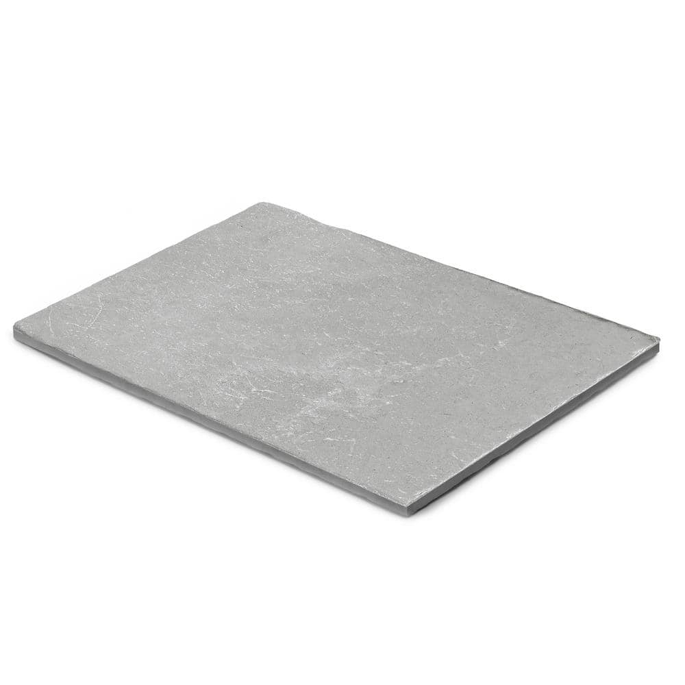 MJSI 24 in. x 16 in. x 0.75 in. Rectangle Antique Grey Porcelain Paver (12-Piece/ 32 sq. ft.)