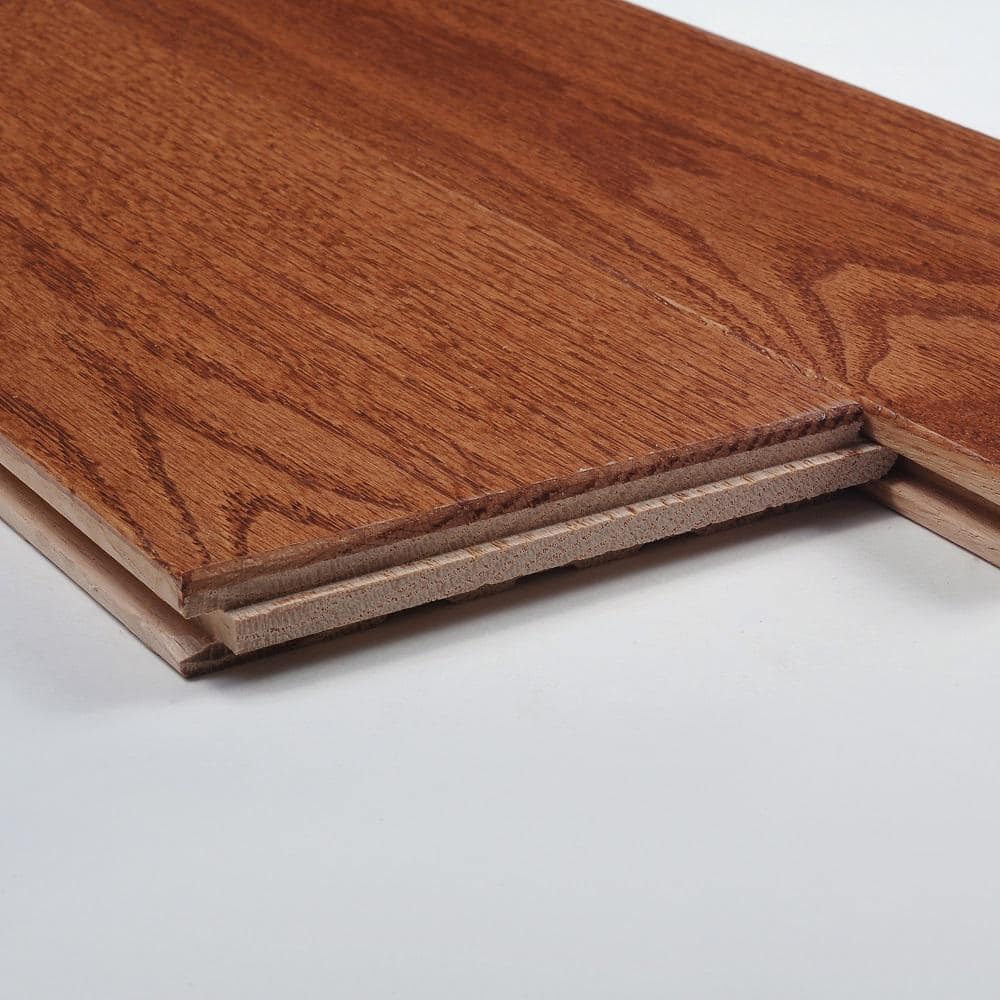 Blue Ridge Hardwood Flooring Antique Gunstock Oak 3/4 in. T x 5 in. W Smooth Solid Hardwood Flooring (20 sq.ft./case)