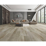Montserrat Summa Antique Pearl 14 mm T x 7.75 in. W HDF Waterproof AC5 Click Lock Laminate Wood Flooring (23.09 sq. ft./case)