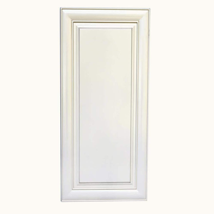 Plywell Ready to Assemble 18x30x12 in. High Single Door Wall Cabinet in Antique White