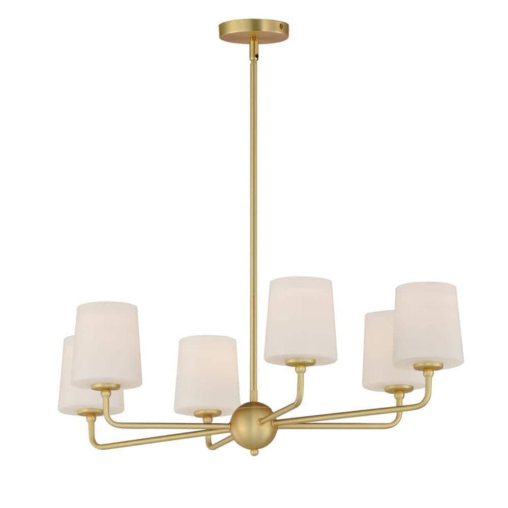 Maxim Lighting Bristol 6-Light Brass Chandelier