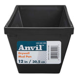 Anvil 12 in. Plastic Mud Pan with Steel Edges