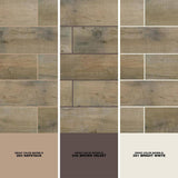 MSI Ardennes Cafe 6 in. x 36 in. Matte Porcelain Floor and Wall Tile (13.5 sq. ft. / Case)