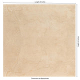 MSI Aria Cremita 24 in. x 24 in. Polished Porcelain Stone Look Floor and Wall Tile (640 sq. ft./Pallet)