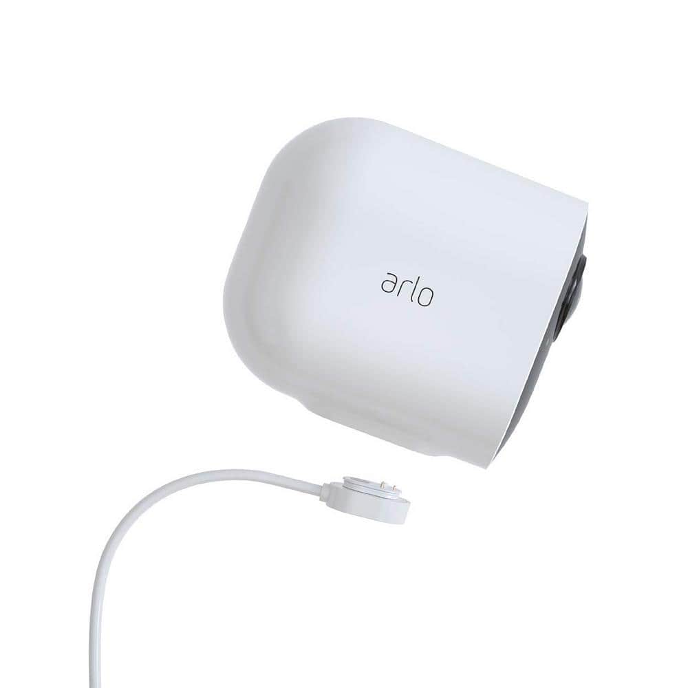 Arlo Outdoor 25 Ft. Charging Cable - Works with Arlo Pro 5S 2K, Pro 4, Pro 3, Ultra 2, Ultra, and Floodlight Cameras, White
