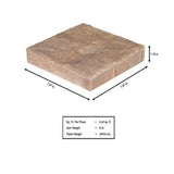 Pavestone Milano Medium 7.75 in. x 7.75 in. x 1.25 in. Ashley River Blend Concrete Paver (480 Pcs. / 207 Sq. ft. / Pallet)