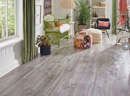 Style Selections  Ash Maple 7-mm T x 7-in W x 50-in L Wood Plank Laminate Flooring (26.8-sq ft) - Super Arbor
