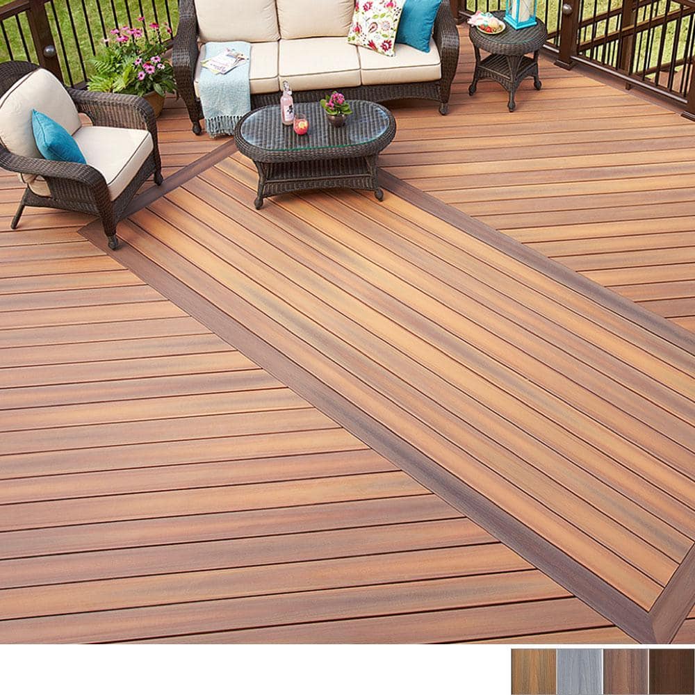 Fiberon Concordia Horizon Composite Decking Board - 4-Sided Cap for Ultimate Durability
