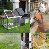 ATENGNES 48 in. x 100 ft. 23-Gauge Galvanized 1/4 in. Chicken Wire Hardware Cloth Fencing Netting Mesh Rolls Garden Rabbit Fence
