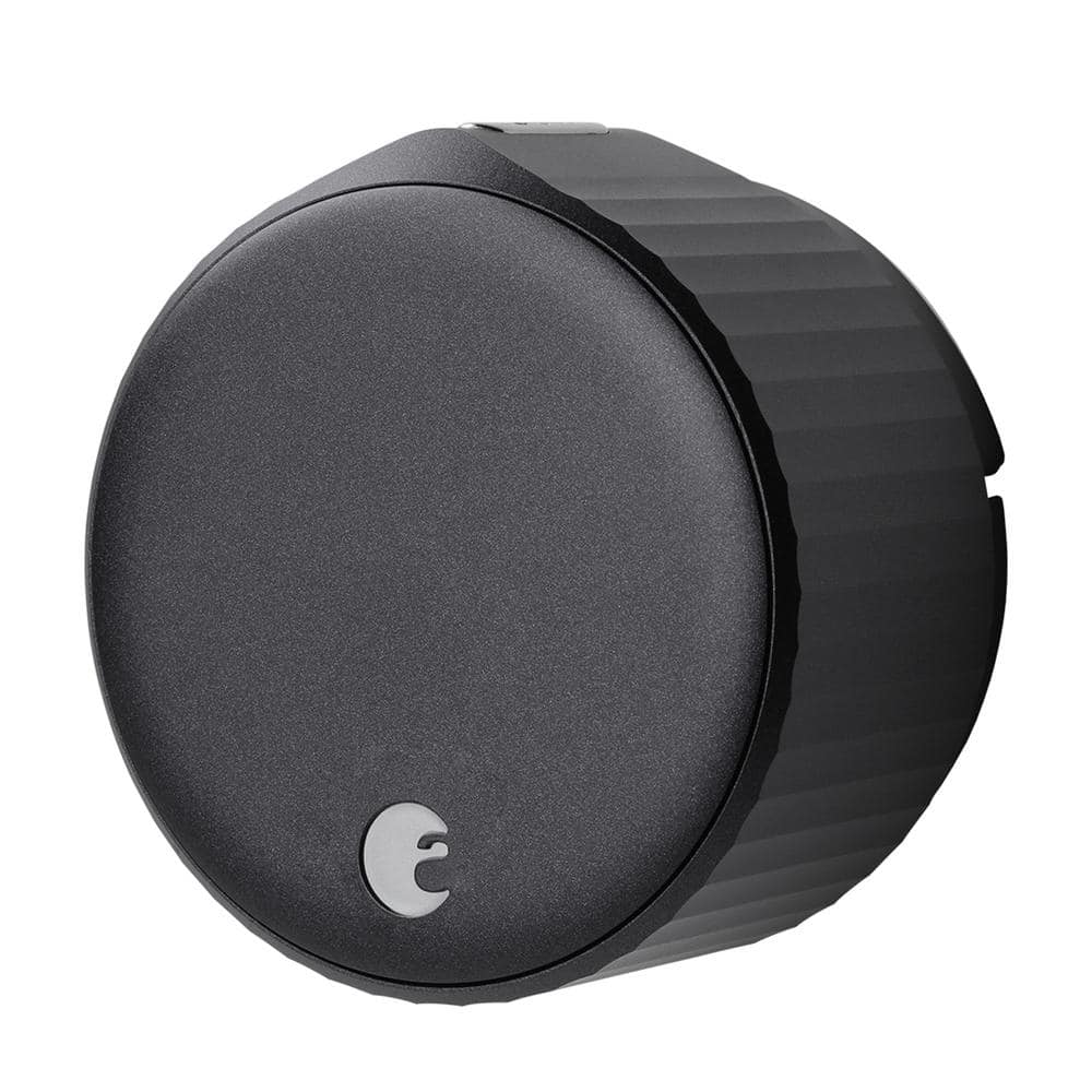 August WiFi Smart Lock Matte Black (Retrofits Over Existing Deadbolt)