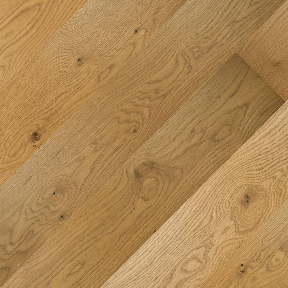 A&A Surfaces Woodridge Aurora Gold Oak .28 in. x 6.5 in. Waterproof Wire Brushed Engineered Hardwood Flooring (1040.16 sq.ft./pallet)