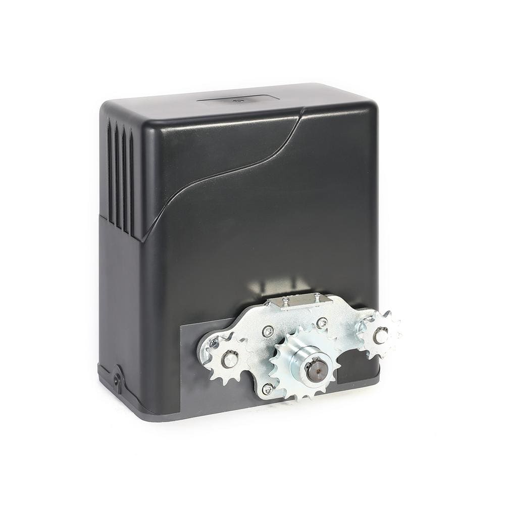 Automatic Sliding Gate Opener Kit with 2 Remote Controls 1400 lbs.