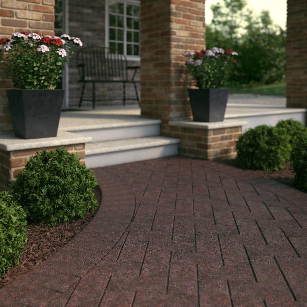 Anchor 8 in. x 4 in. x 2.25 in. Autumn Blend Concrete Holland Paver (486- Piece Pallet)