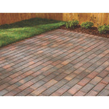 Oldcastle Paper Sample Only: 8 in. x 4 in. x 2.25 in. Autumn Blend Concrete Holland Paver Sample Board (1-Piece)