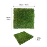 WRIGHTMASTER 0.98ft. x 0.98ft. Glass Deck PE and PP Composite Interlocking Deck Tile in Autumn Grass (33.5 sq. ft. Per Box)