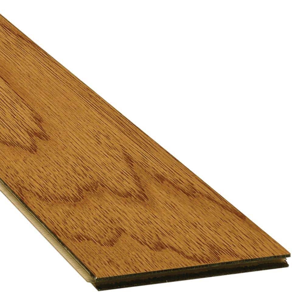 Bruce American Home Autumn Wheat Hickory 3/8 in. T x 3 in. W T+G Distressed Engineered Hardwood Flooring (28 sq.ft./ctn)