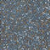 MSI Penny Round Azul 11.3 in. x 12.2 in. x 6mm Glossy Porcelain Mesh-Mounted Mosaic Tile (14.4 sq. ft. / Case)