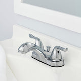 Constructor 4 in. Centerset 2-Handle Bathroom Faucet in Chrome