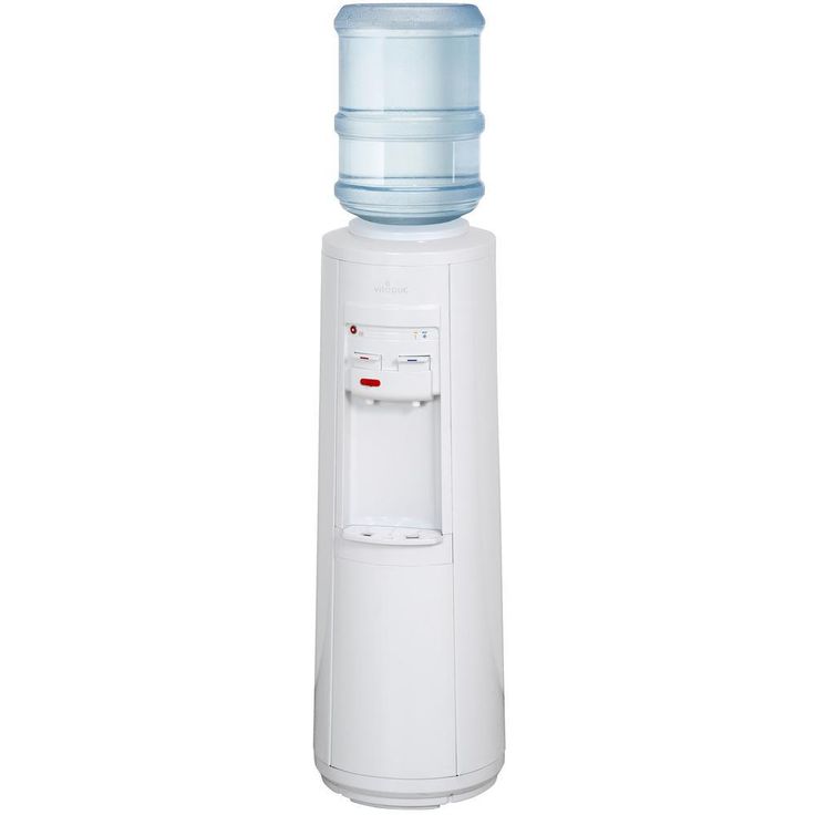 3-5 Gal. ENERGY STAR Hot/Room/Cold Temperature Top Load Floor Standing Water Cooler Dispenser with Kettle Feature
