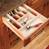 Home Decorators Collection Newport 15 in. W x 24 in. D x 34.5 in. H Assembled Plywood Base Kitchen Cabinet in Cinnamon with Cutlery Soft Close LH