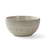 16-Piece Modern White Lace Stoneware Dinnerware Set (Service for 4)