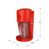 1 Qt. Red Frozen Drink Stand Mixer with Variable Mix Settings